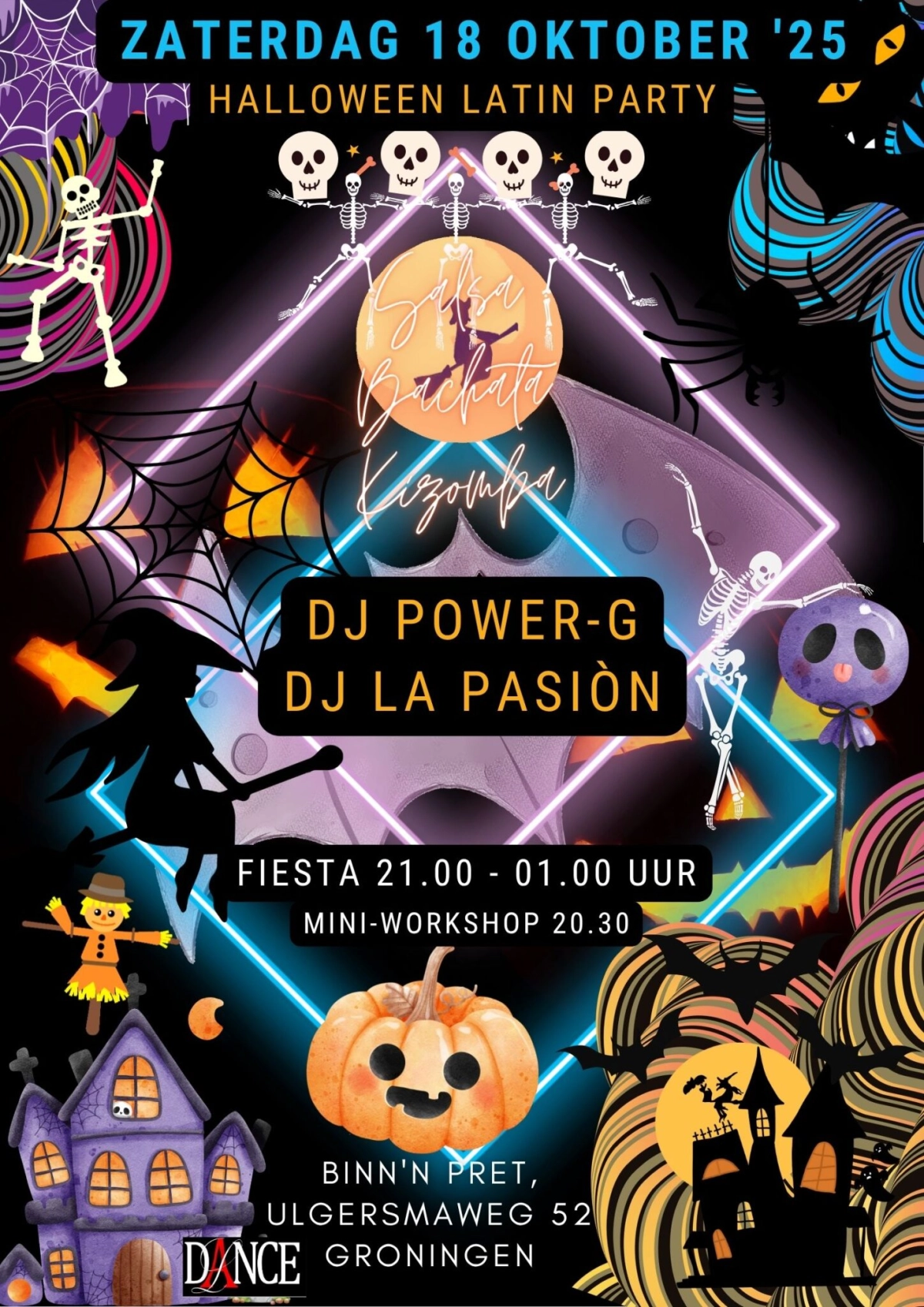 Halloween Latin Party 2025